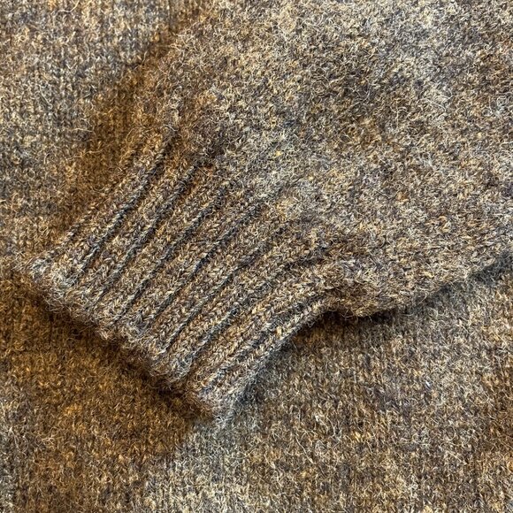 Jamieson’s Shetland Wool Sweater Scottish Green Heather Scotland Fair Isle Wool - Picture 14 of 14